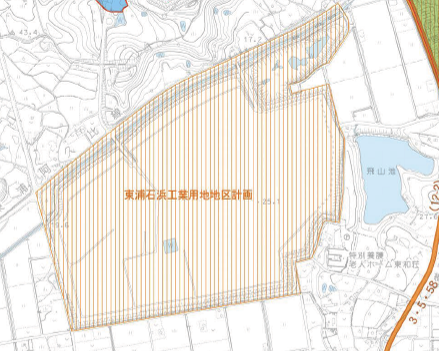 誤った都市計画図(2023年11月作成)