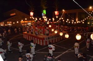 盆踊り大会の写真