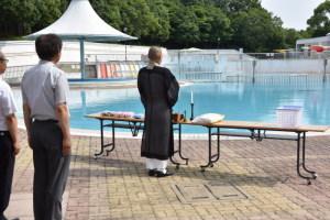 於大公園プール安全祈願