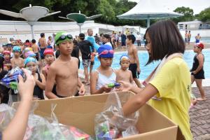 於大公園プール宝探し