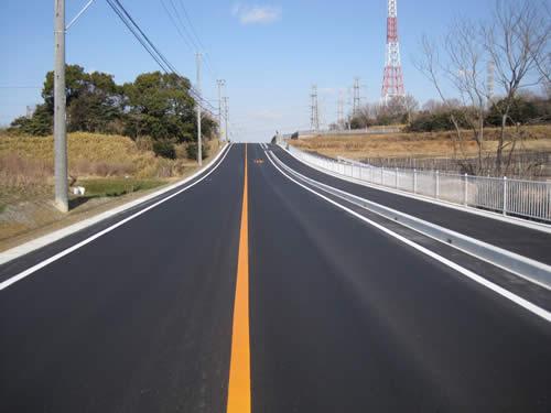 （写真）町道森岡藤江線の写真