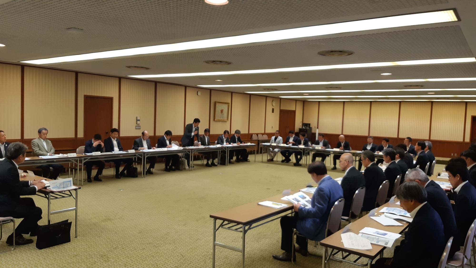 知多地区道路整備促進期成同盟会愛知県要望会