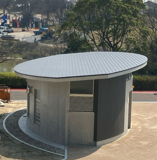 於大公園新駐車場トイレ