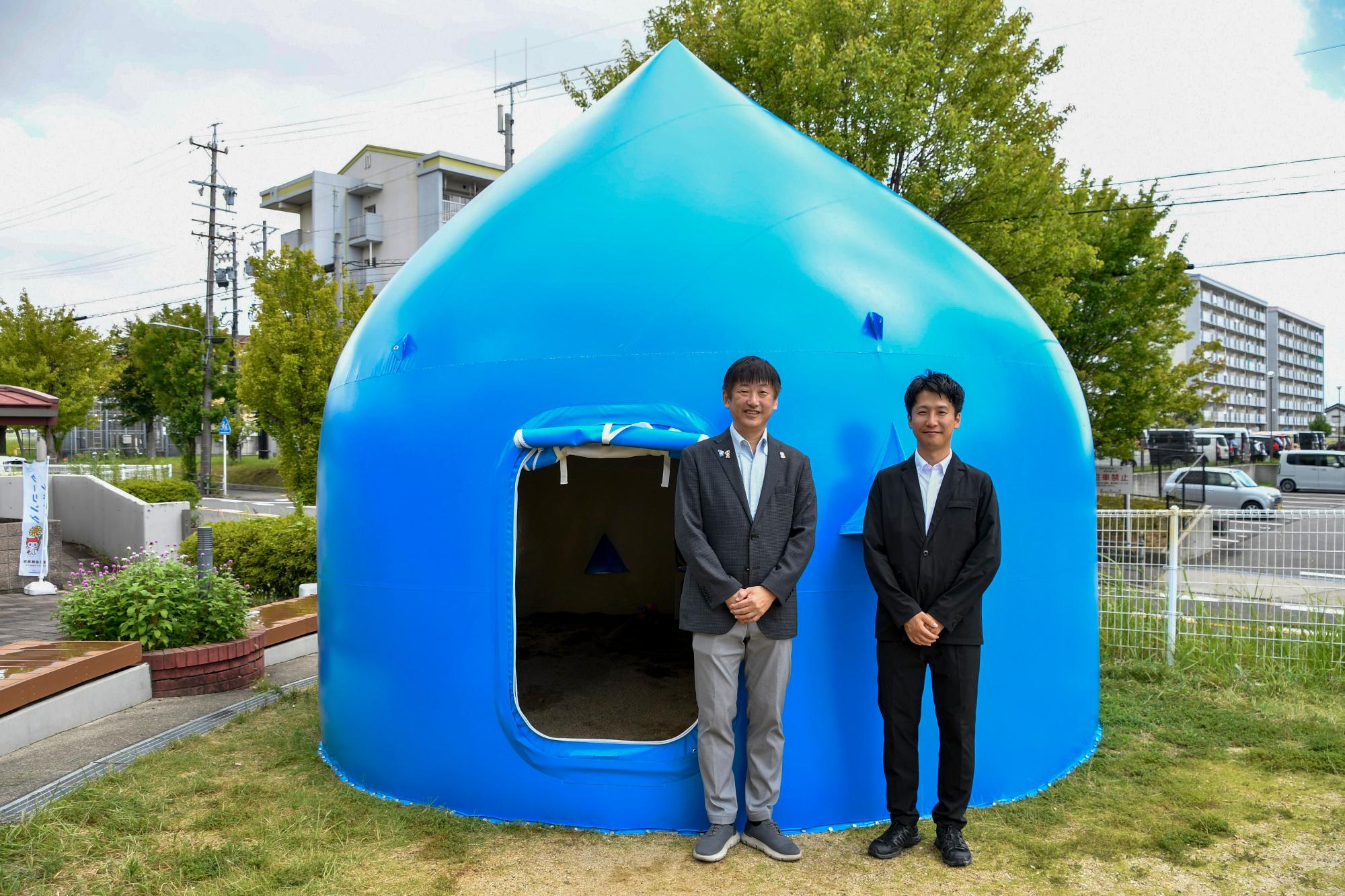 協定締結の様子