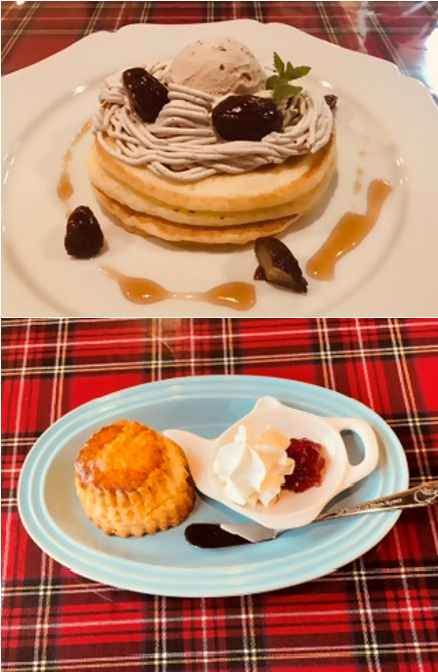 メイフェアのパンケーキとスコーンの写真
