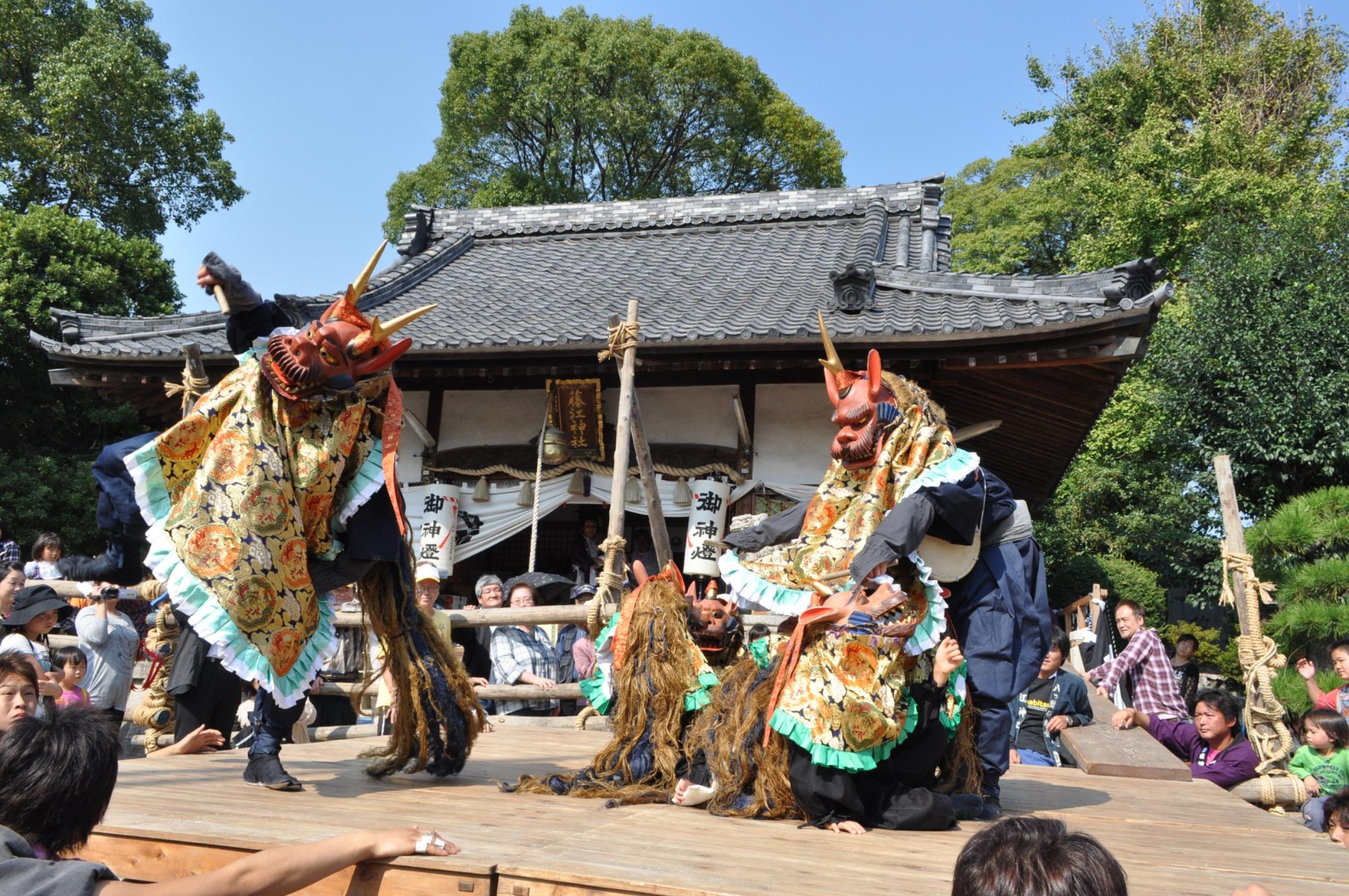 藤江神社だんつく獅子舞