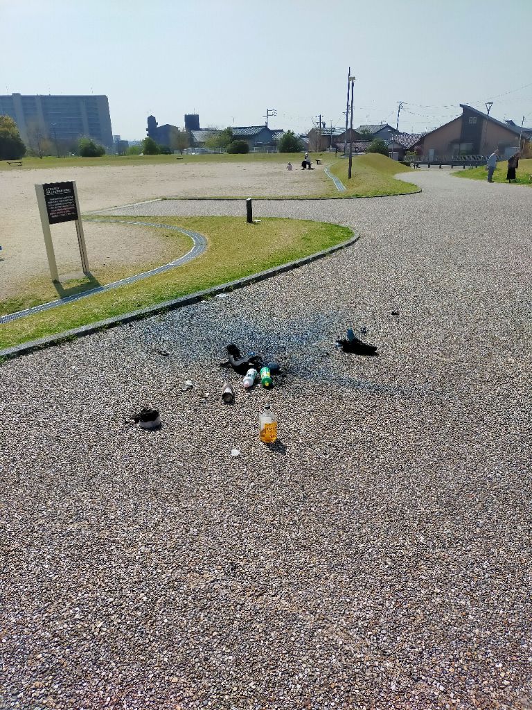 トーエイ三丁公園の被害状況20260403No1