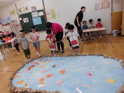 夏祭りの様子(年中)