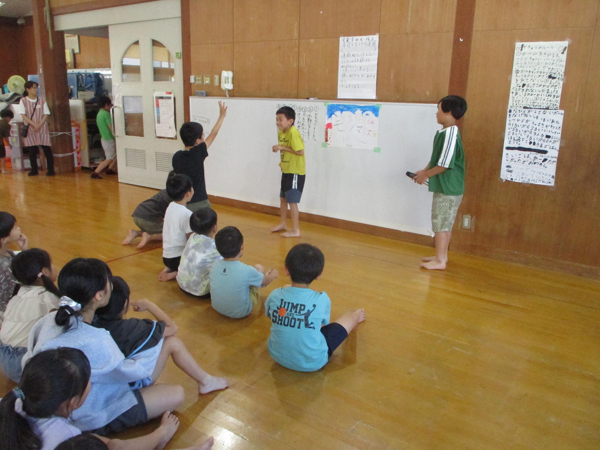 こども企画 緒川児童館 ものまね大会