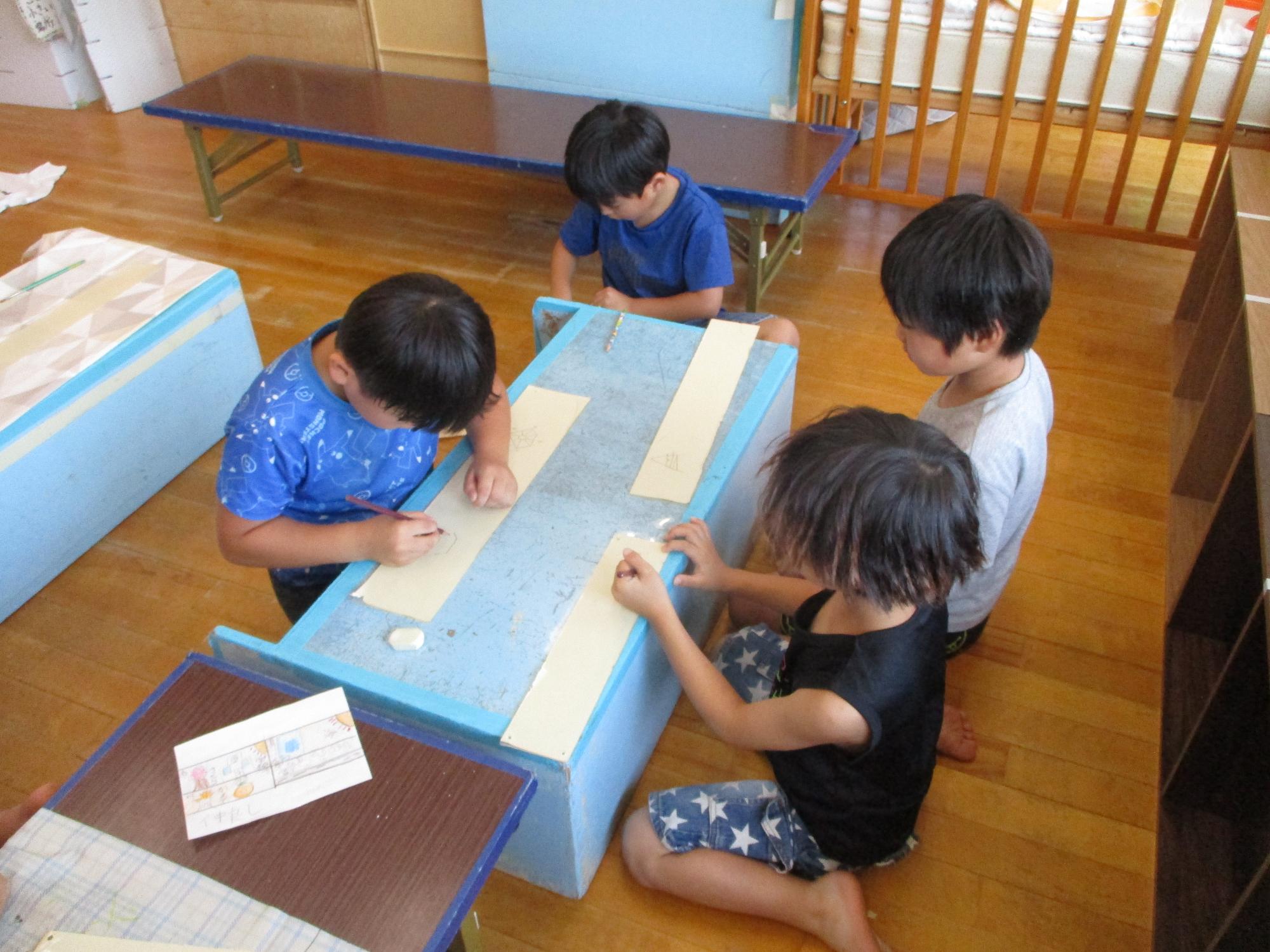 緒川児童館 夏休みの遊び