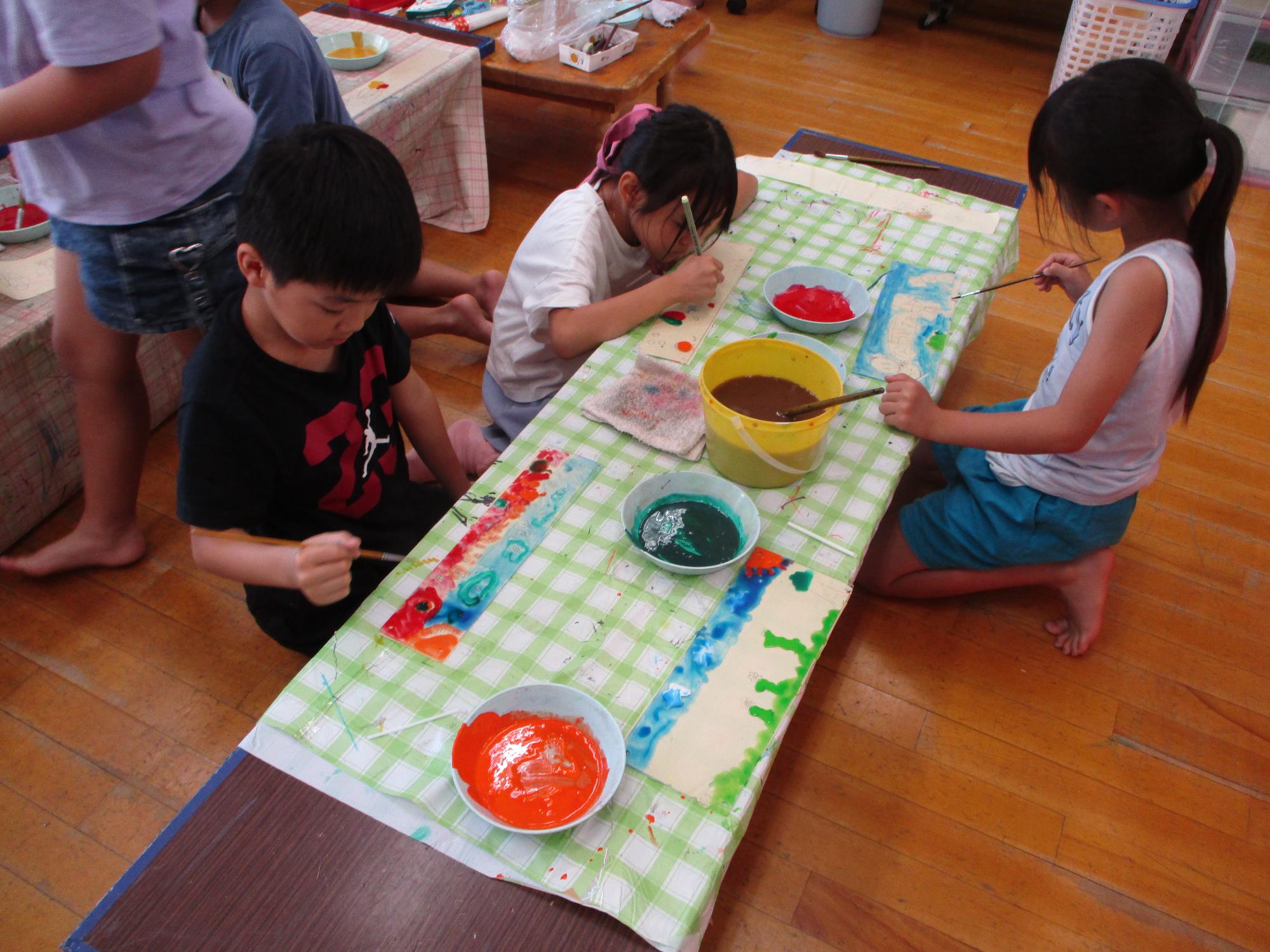 緒川児童館 夏休みの遊び