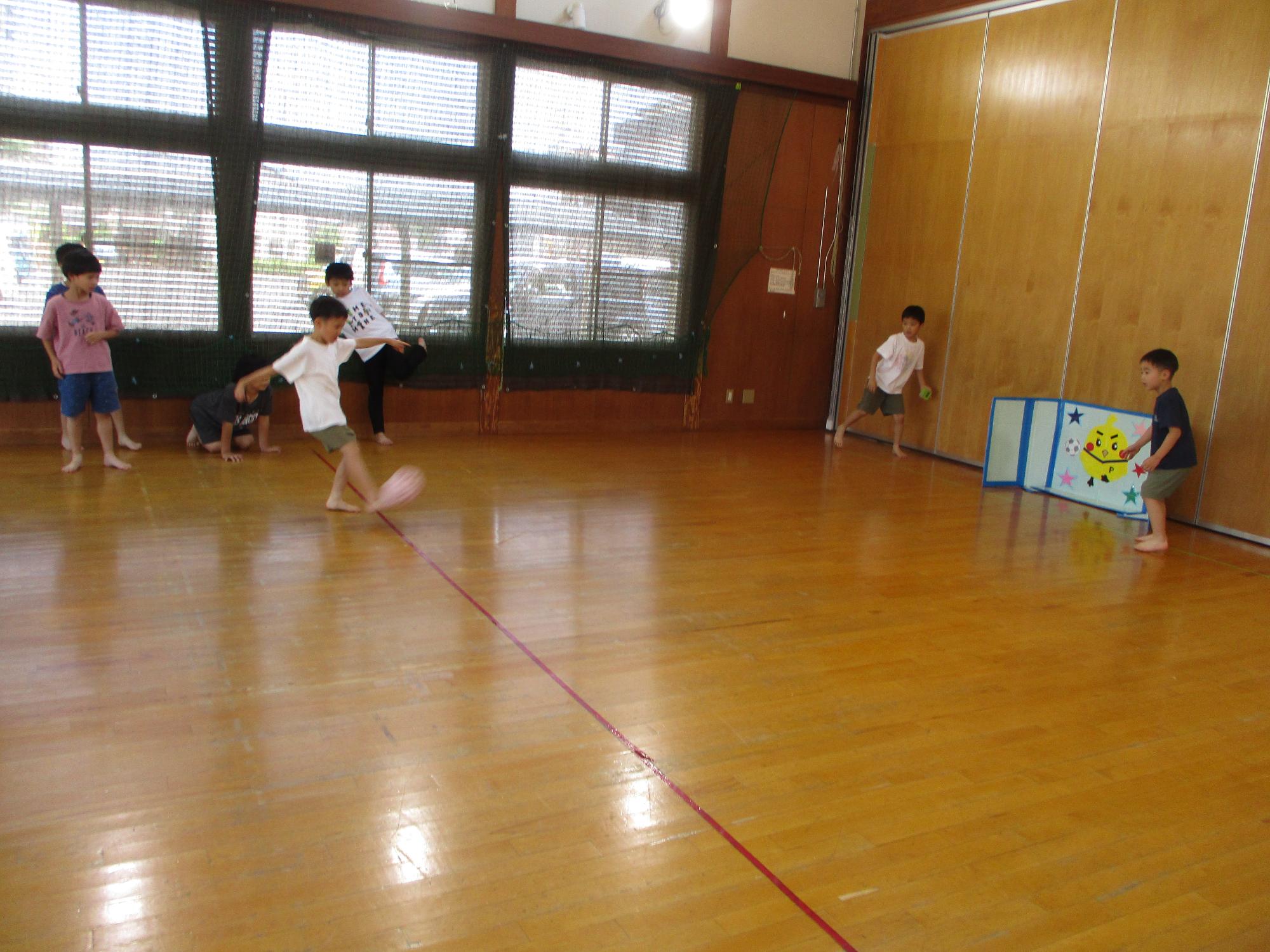 緒川児童館 こども企画 PK大会