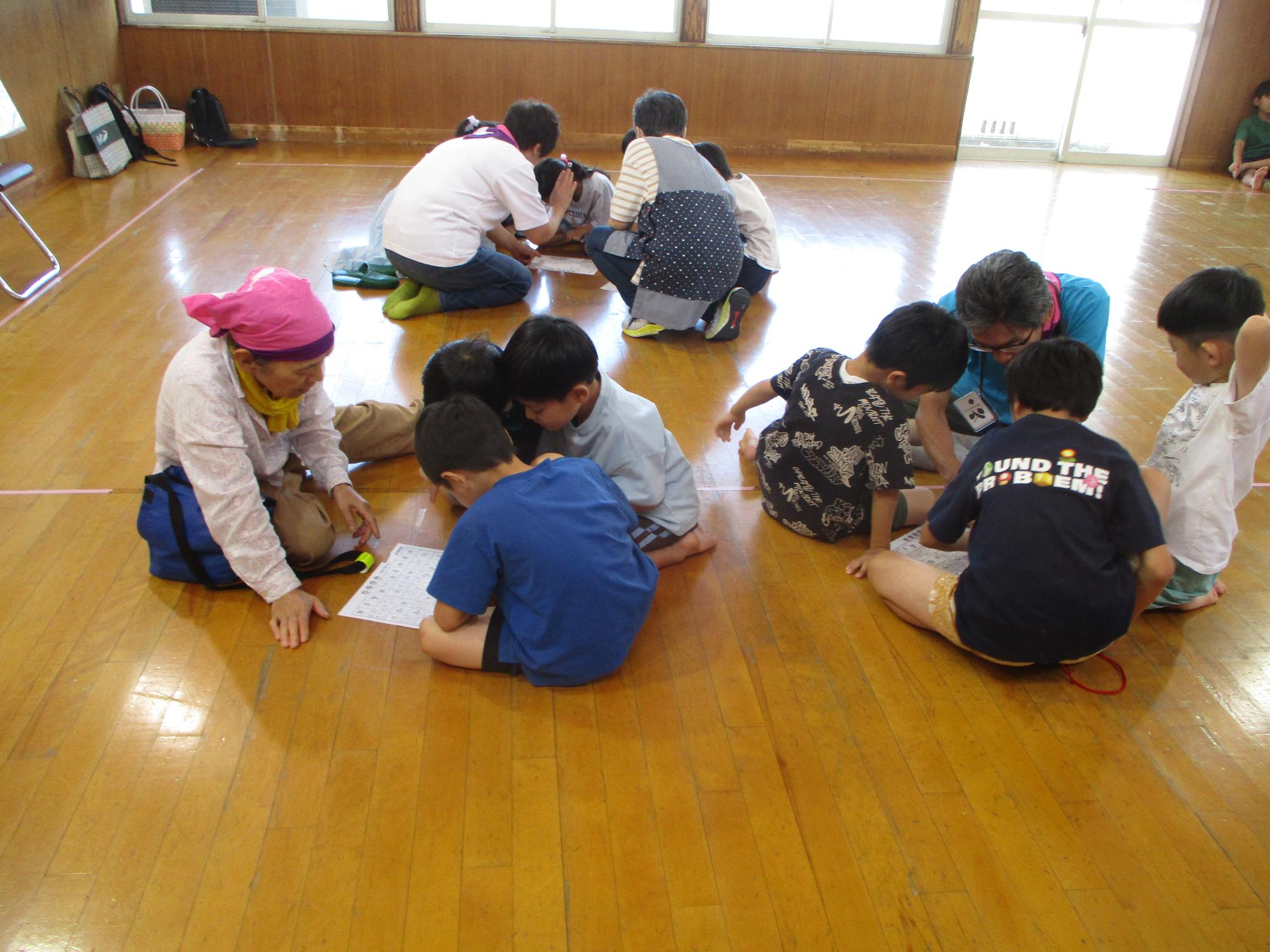 緒川児童館 手話サークル なかよしこよしさん