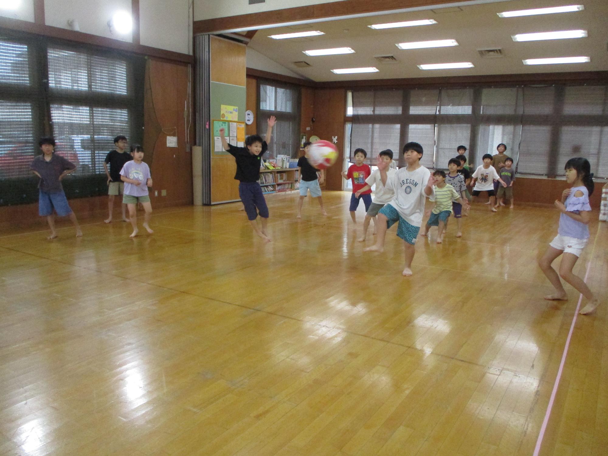 緒川児童館 こども企画 ドッチボ－ル大会
