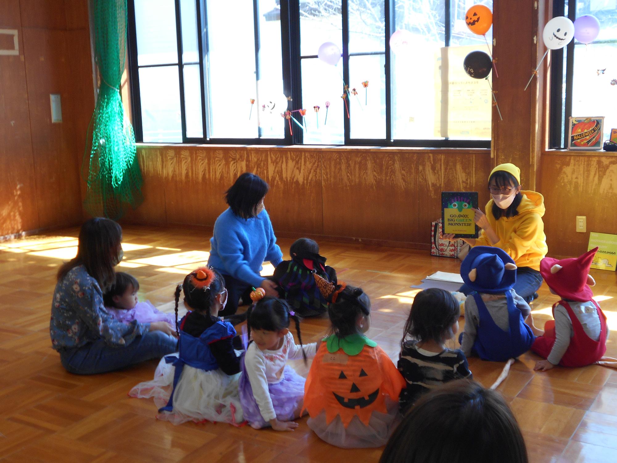 親子で英語ハロウィン