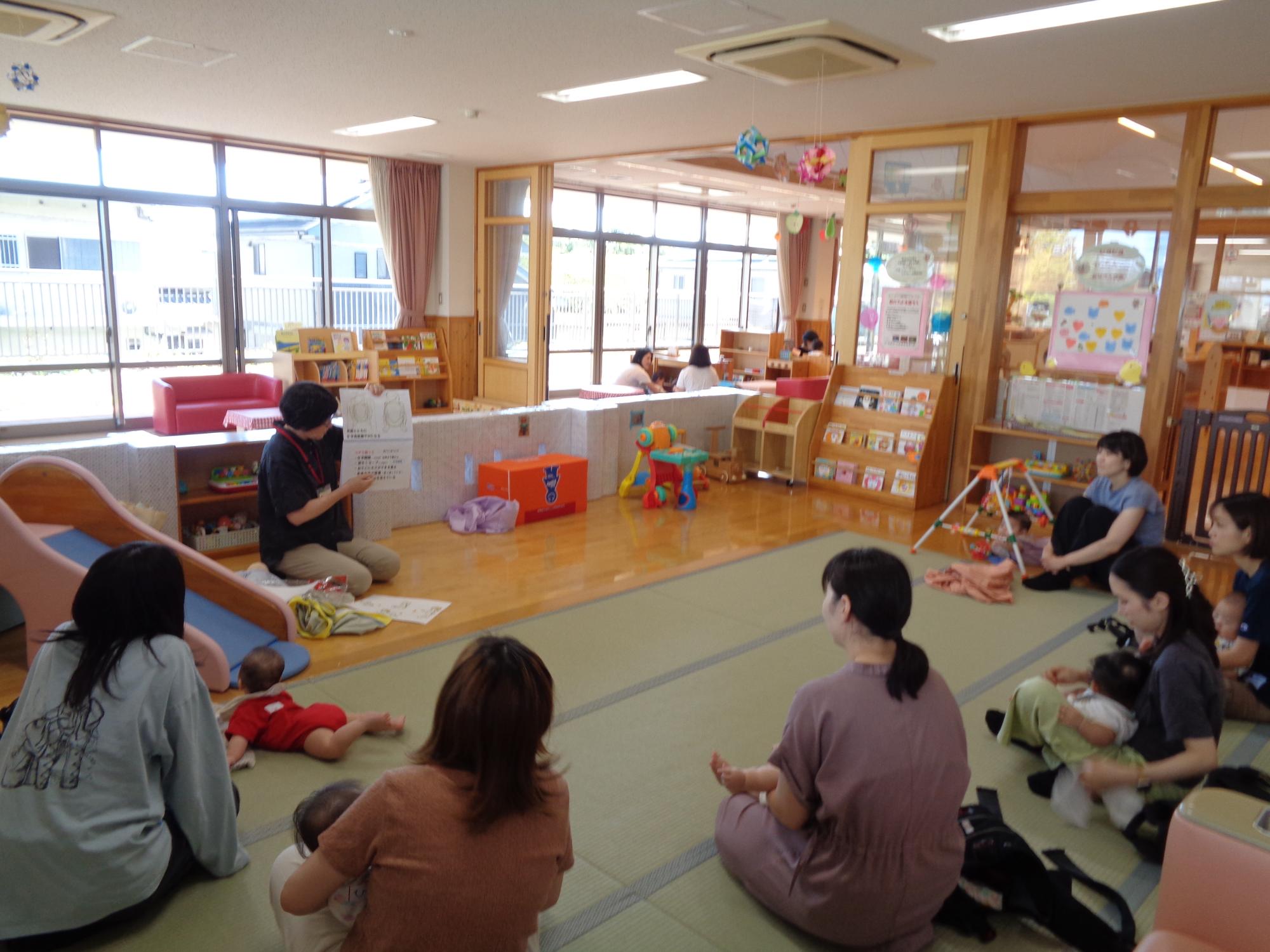 看護師とおしゃべり