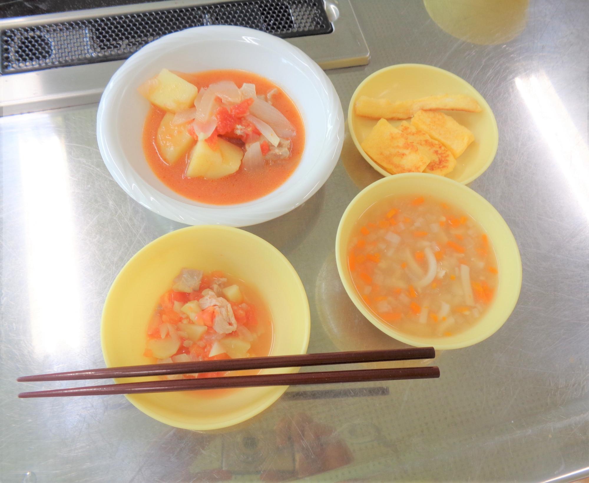 離乳食を作ろう2