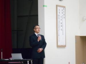 防災講演会の様子