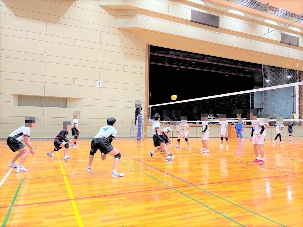 全知多中学生バレーボール