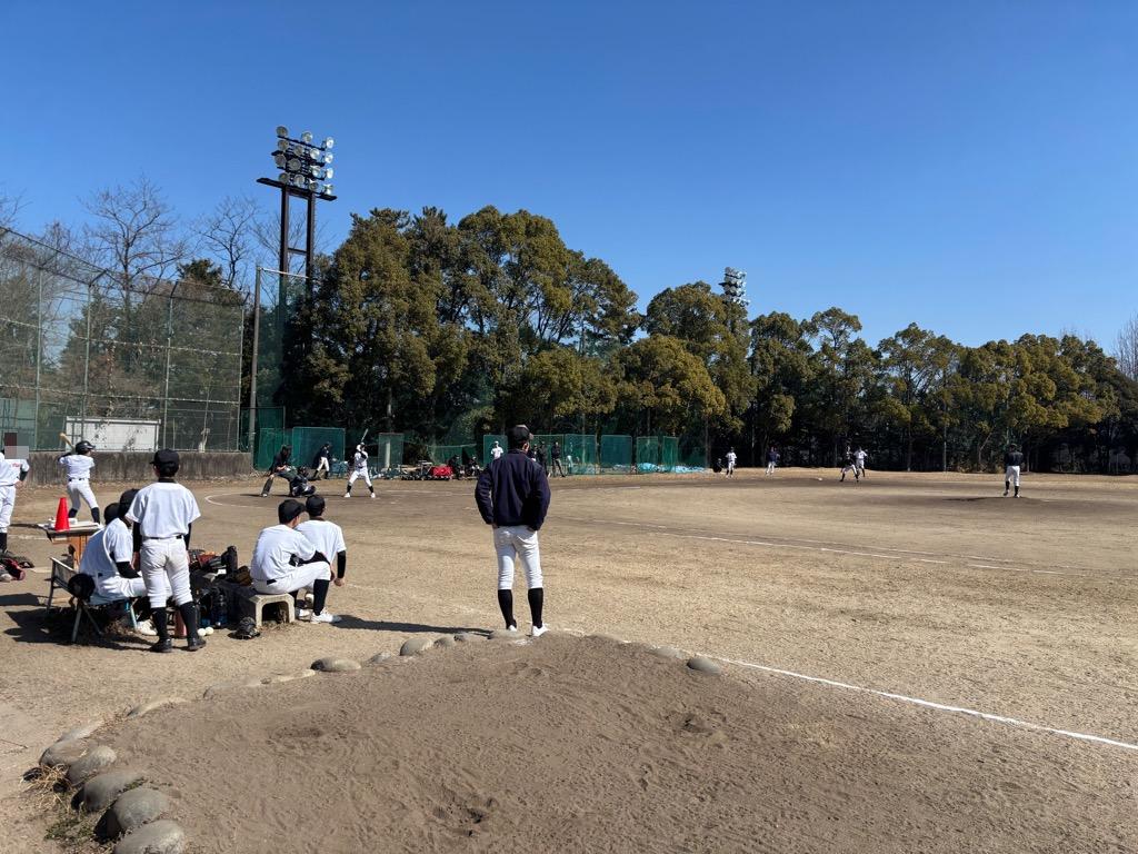 2026.2.21軟式野球練習試合