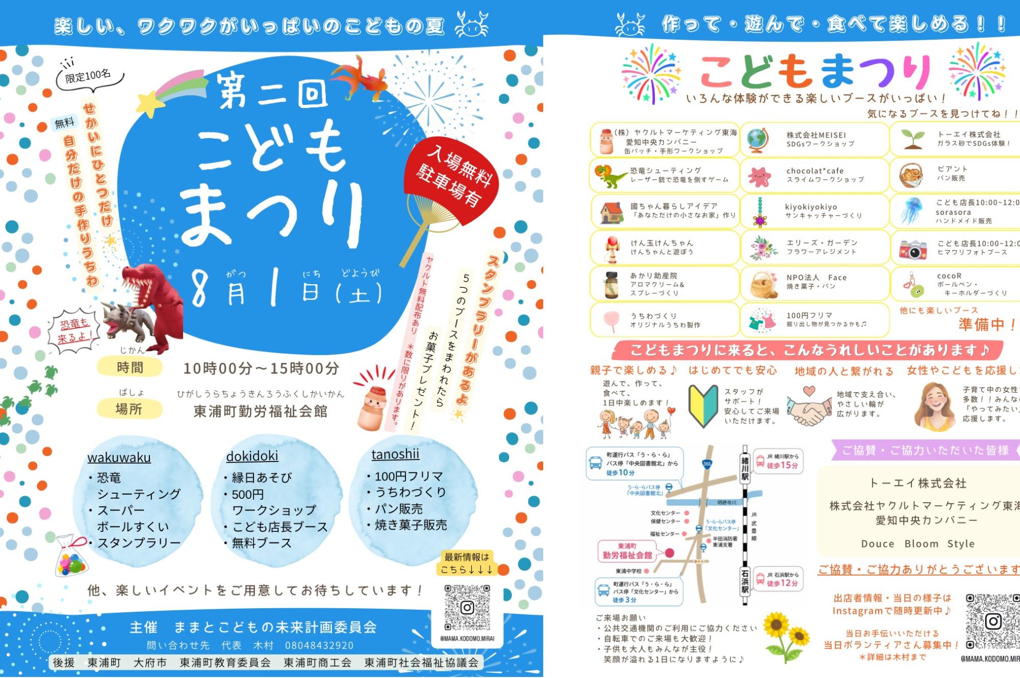第2回 こどもまつり