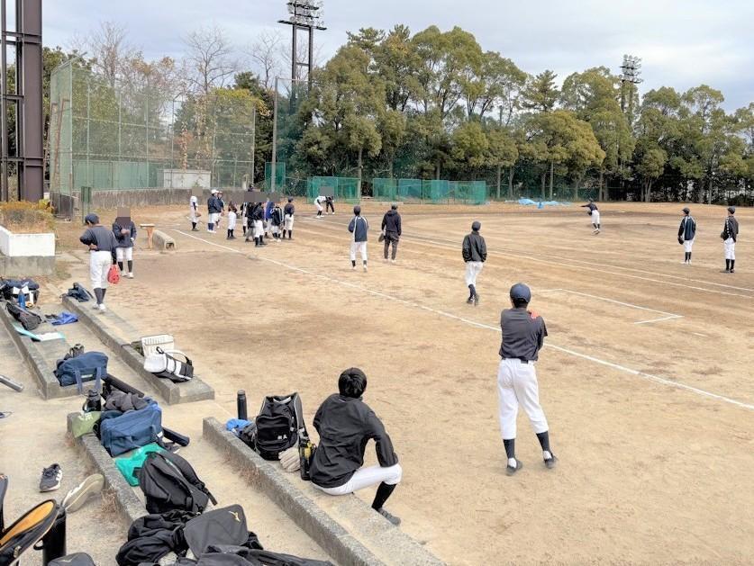 R7.12.13軟式野球紅白戦