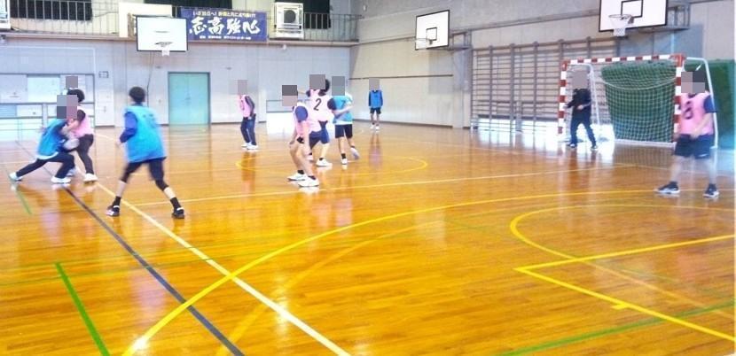 ハンド大府高校2