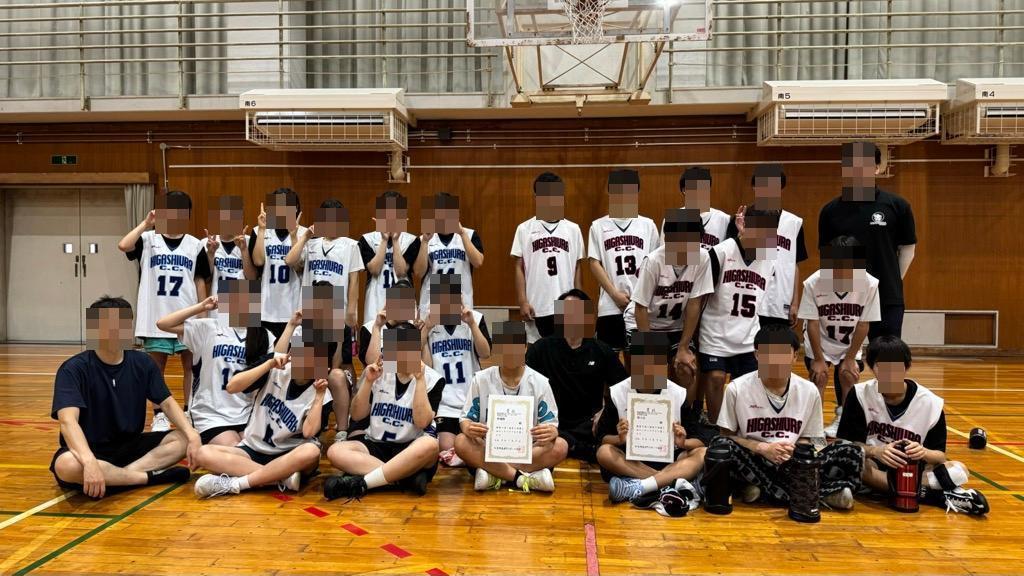 バスケットボール集合写真