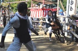 森岡の村木神社おまんと祭り