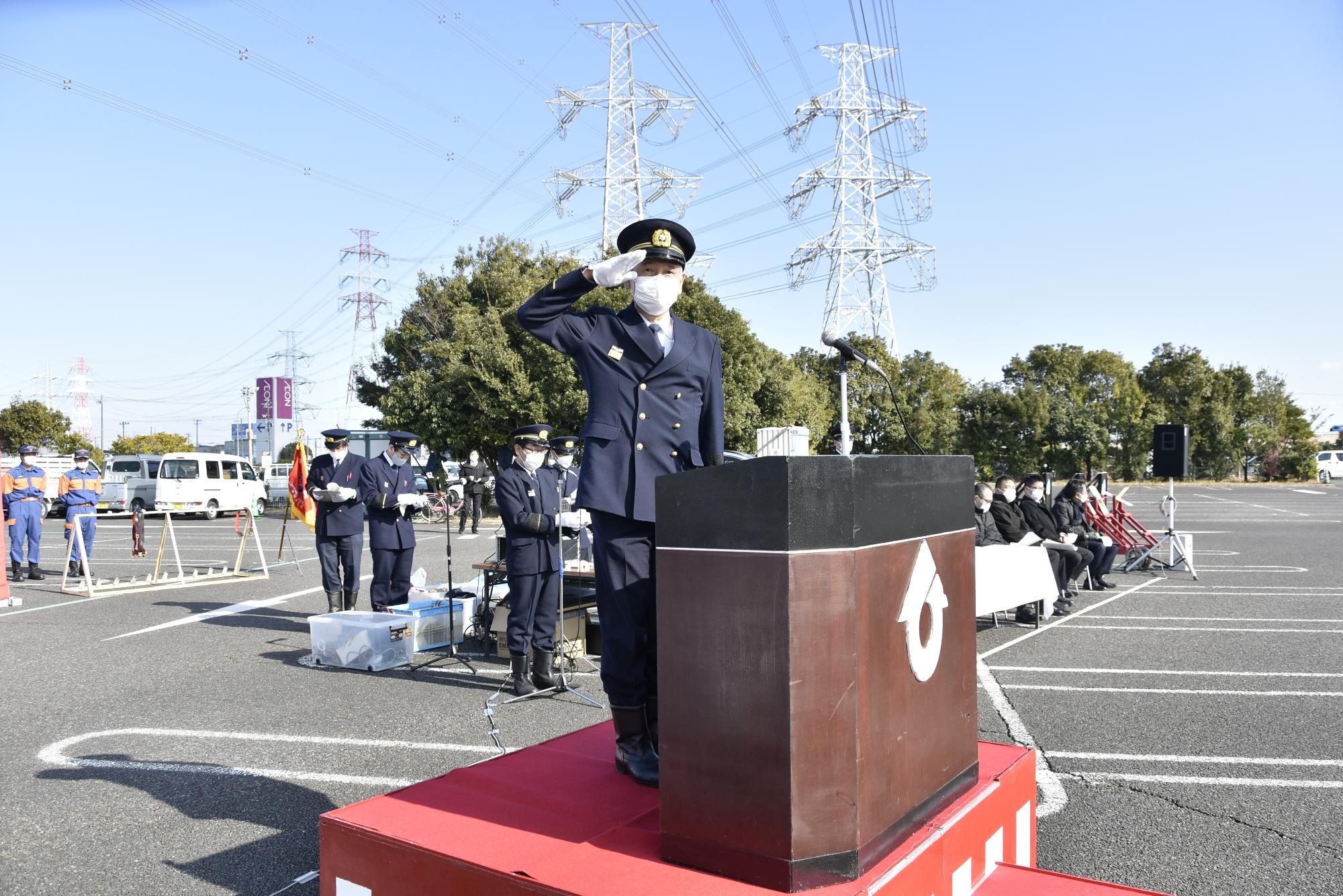 令和5年東浦町出初式