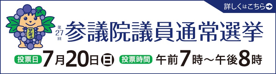 第27回参議院議員通常選挙