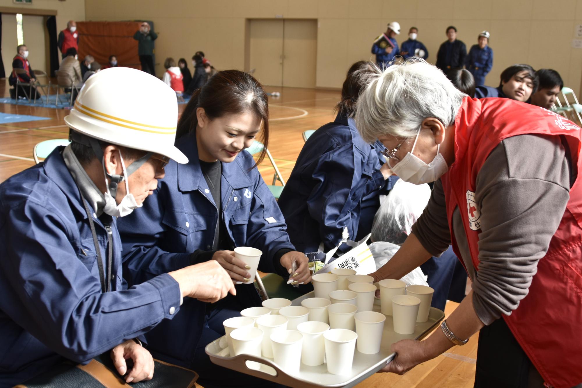 東浦町総合防災訓練