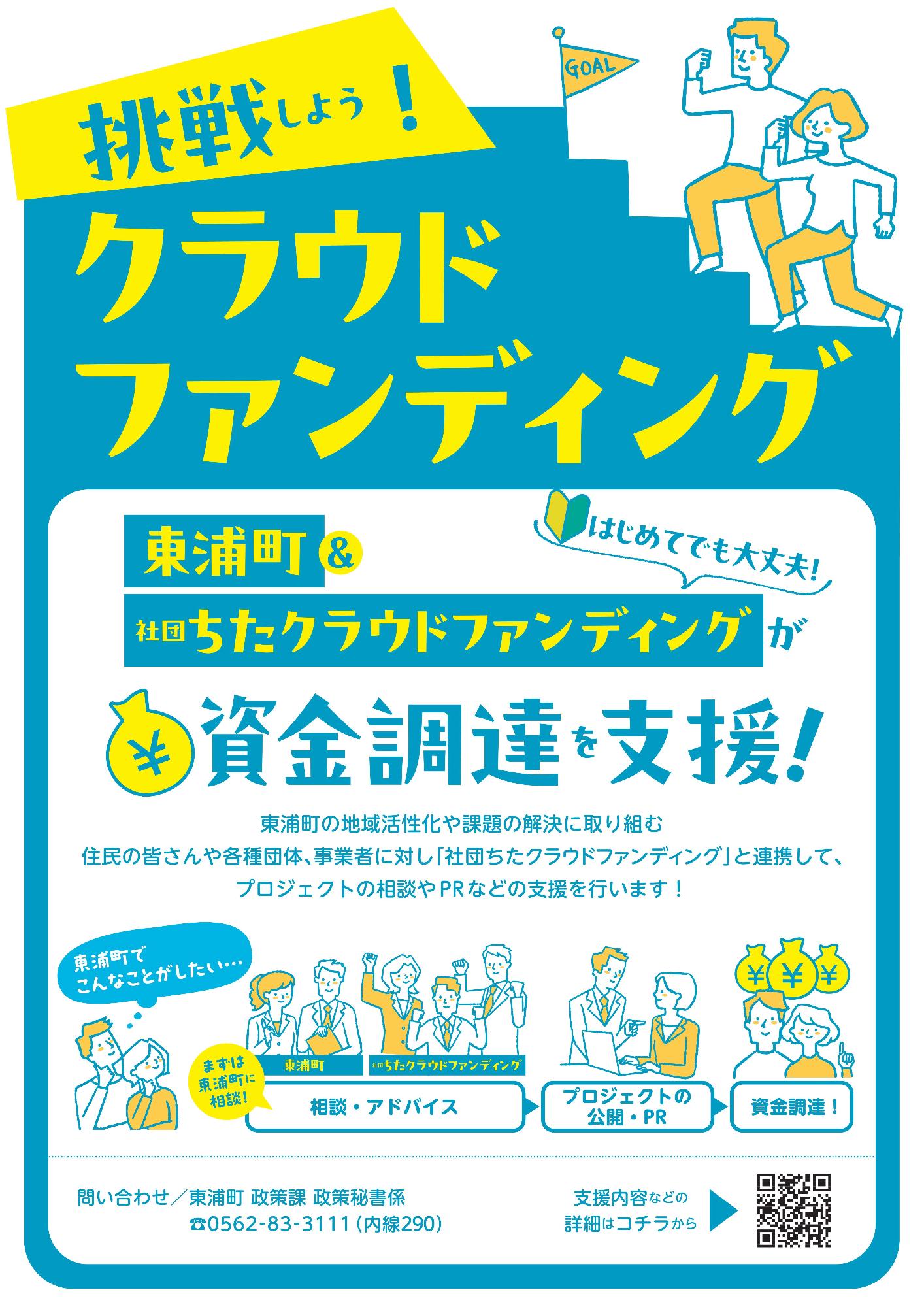 クラウドファンディング活用支援ポスター