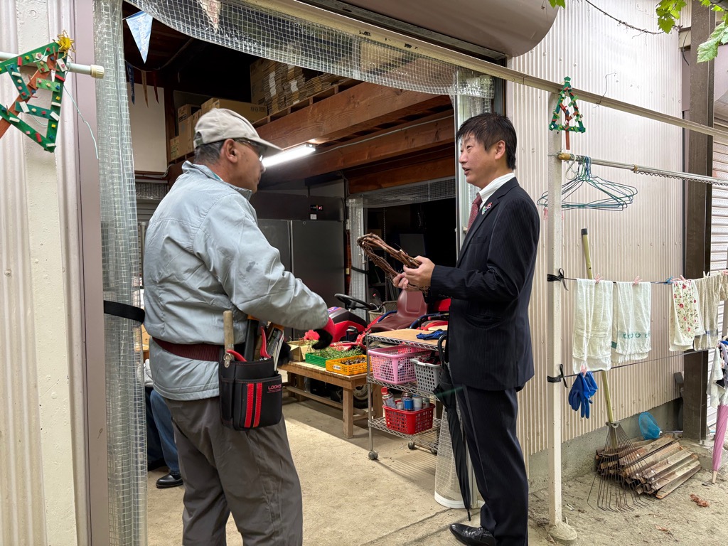 R7学校ホリデーぶどう園での様子