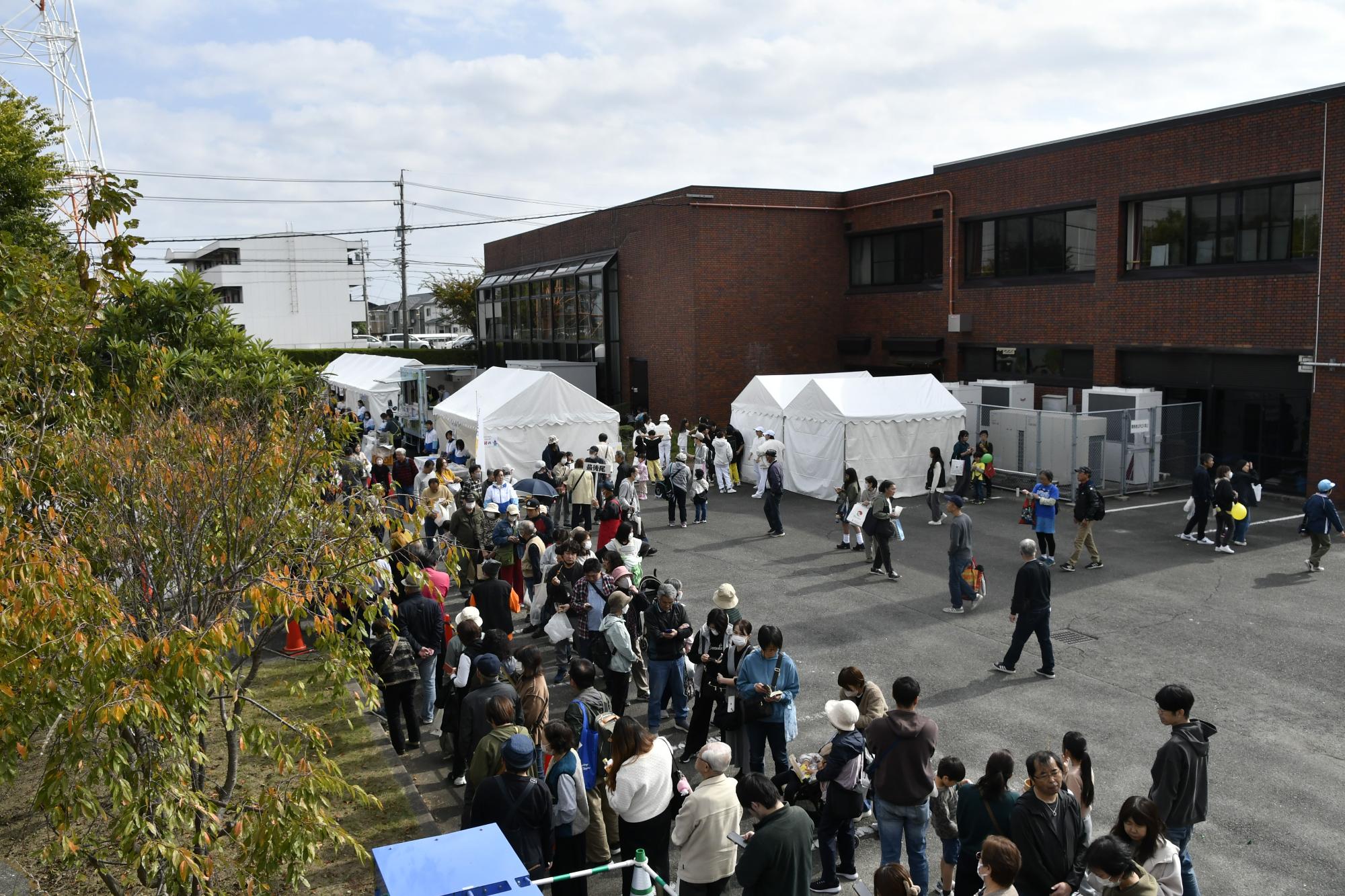 産業まつりの写真