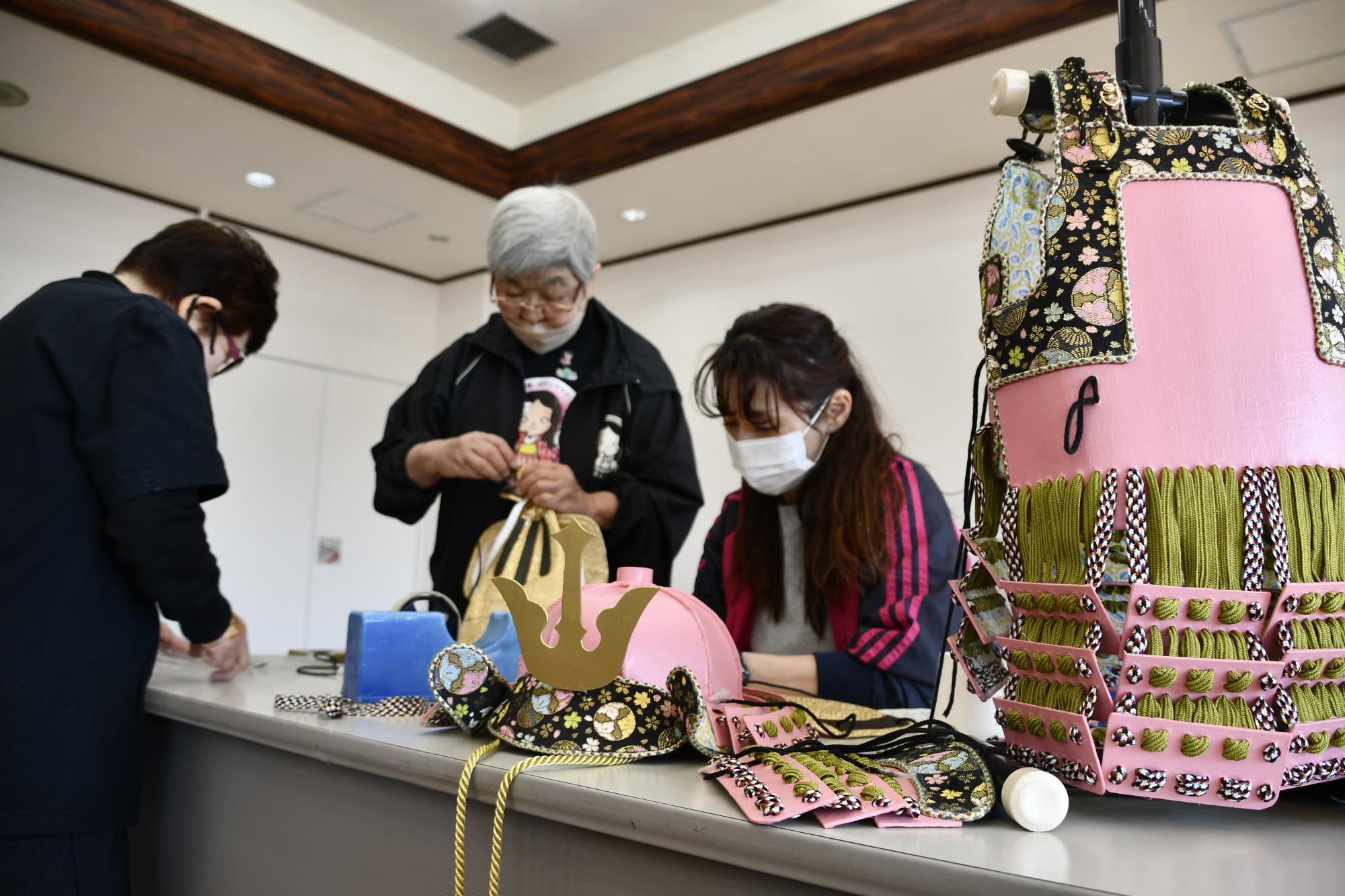 戦国時代の甲冑作り