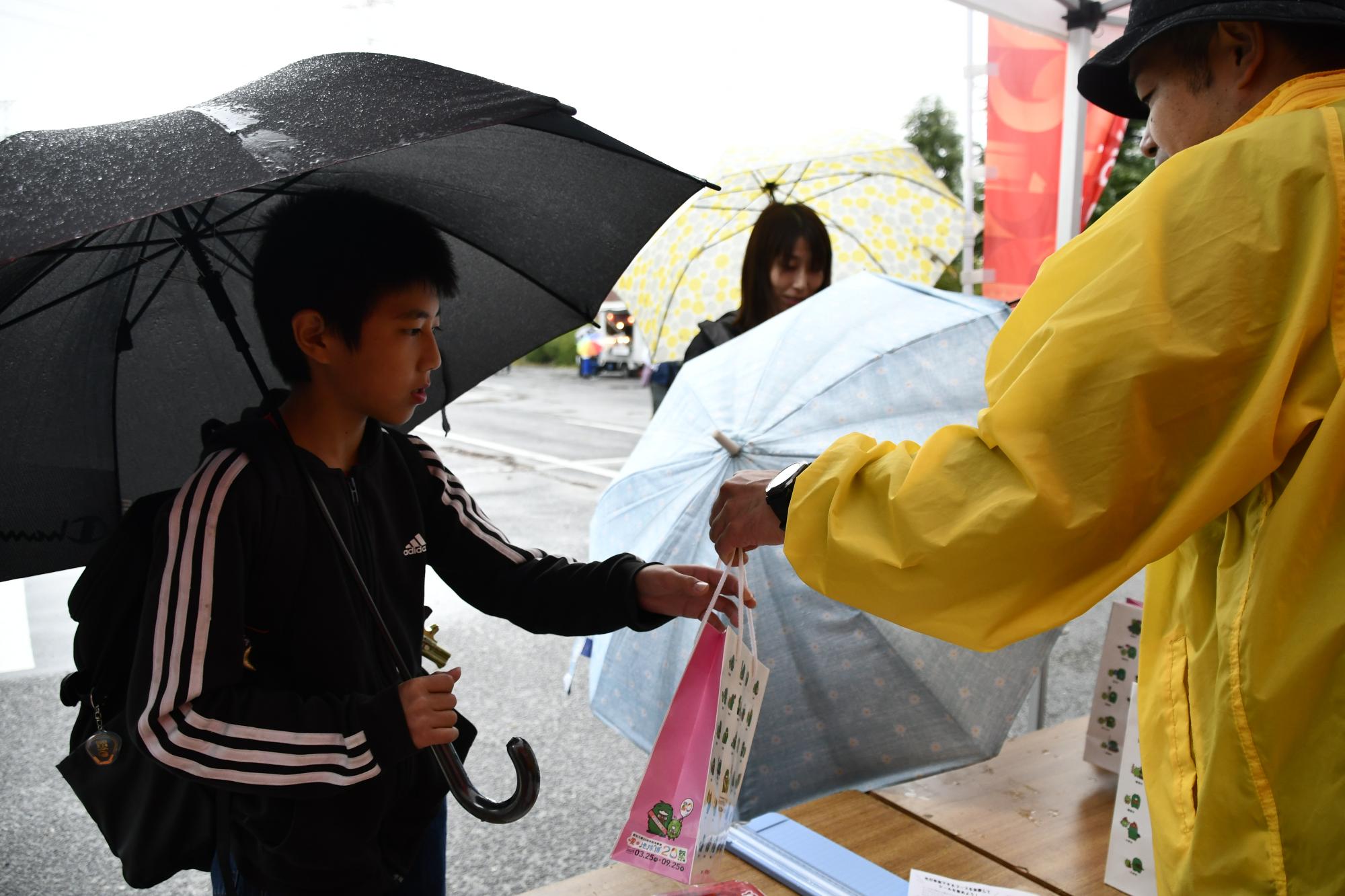 アジア・アジアパラ競技大会のブースの様子