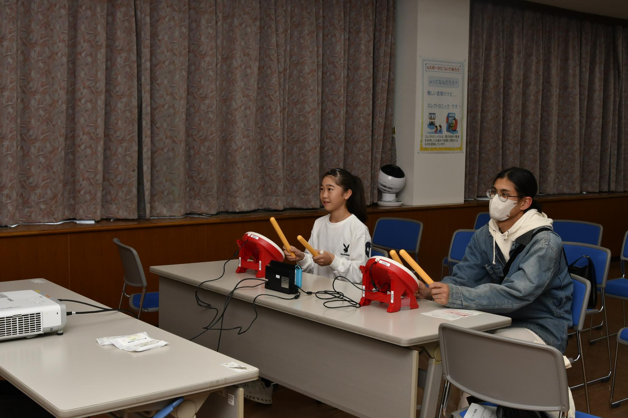 eスポーツ体験の様子