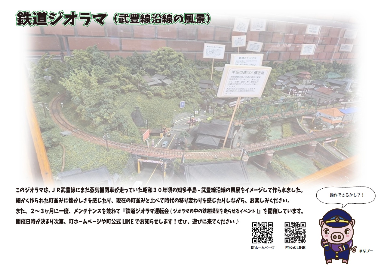 鉄道ジオラマ説明