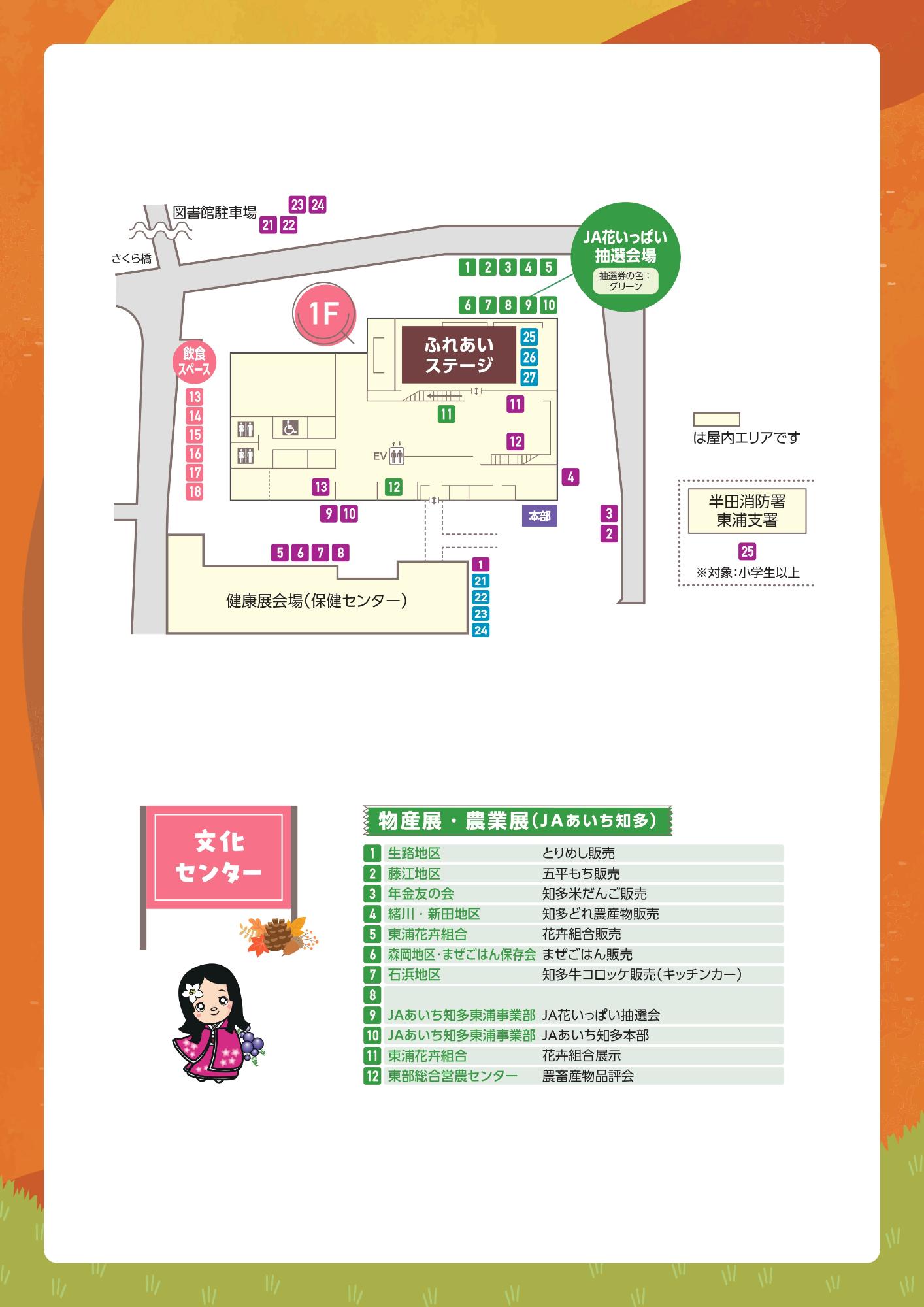 農業展出展配置