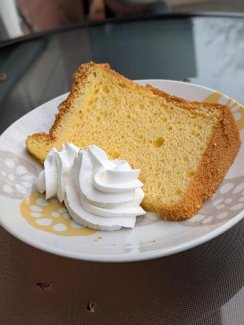 特典シフォンケーキ